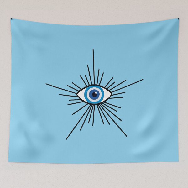 Artikelvorschau, Evil Eye Türkisches Auge Hamsa Schutzauge entworfen und verkauft von InnaMGraphic.