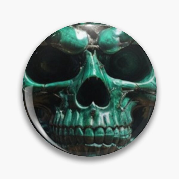 Item preview, Crystal Skull (Malachite) designed and sold by Zendragon-Store.