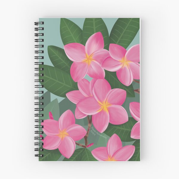 Item preview, Plumerias rosadas designed and sold by OceanF-Designs.