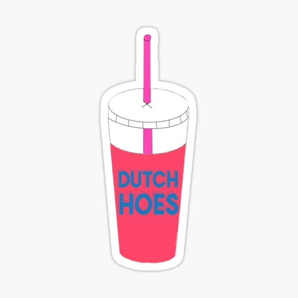 Item preview, Dutch Hoes Sticker  - dutch bros leap day sticker 2024 - I love Dutch Bros  designed and sold by ArtsHavenShop.