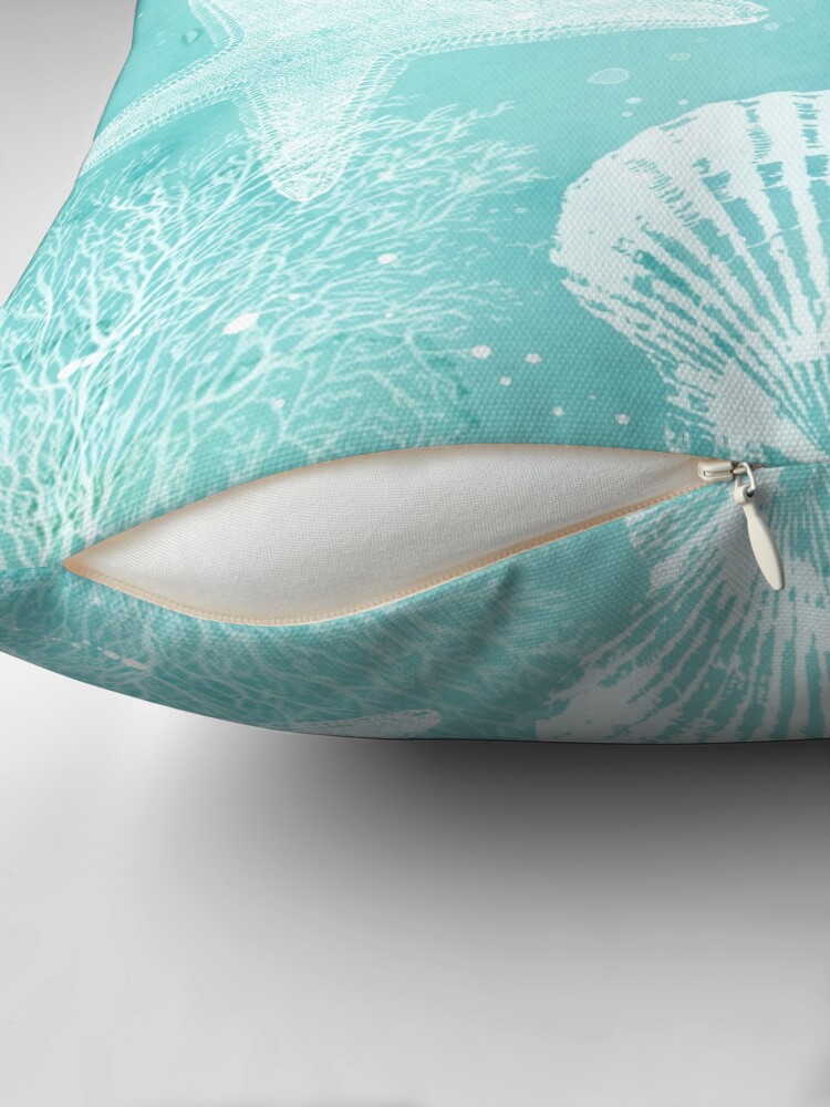 Thumbnail 2 of 4, Pillow, coastal designed and sold by SylviaCook.