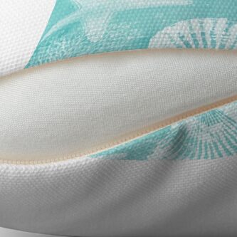 Alternate view of coastal Floor Pillow