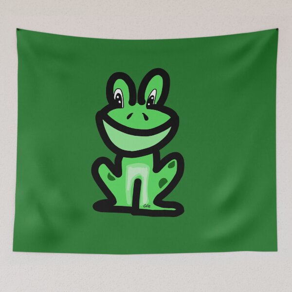 Item preview, Green frog designed and sold by ALEFANTICA.