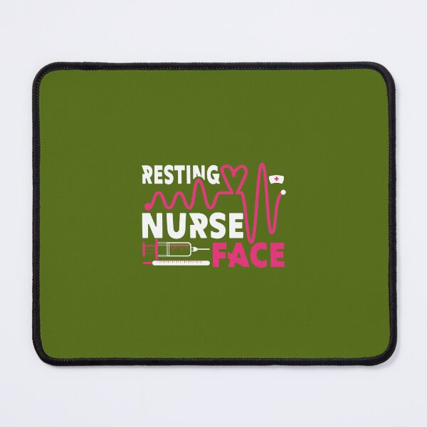 Item preview, Resting nurse face designed and sold by teedory.
