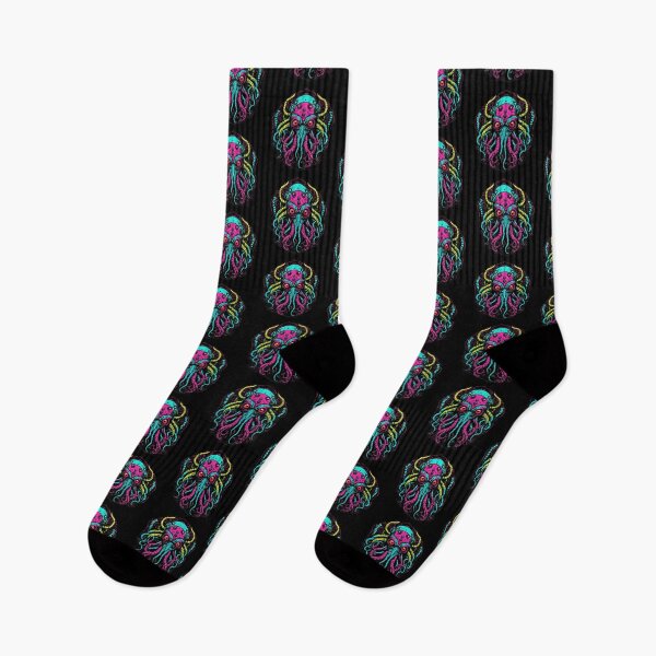 Item preview, Cyberpunk Cthulhu Concept, Horror Logo Design designed and sold by Burn-Ego.
