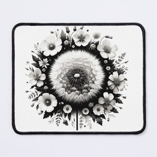 Item preview, Monochromatic Floral Symphony designed and sold by FarBeyound.