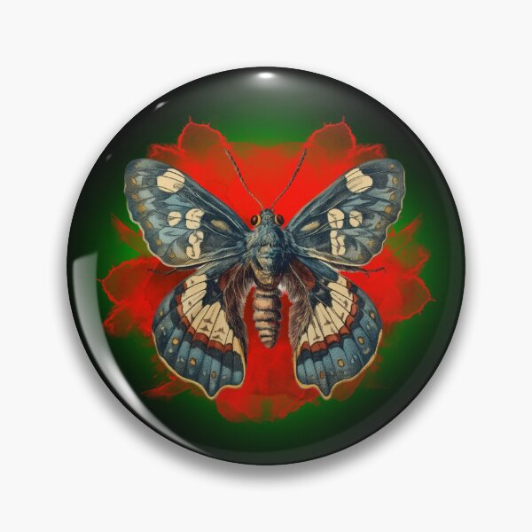 Item preview, Aesthetic Magical Moth- Gothic Vibe designed and sold by ButtonBonanza.