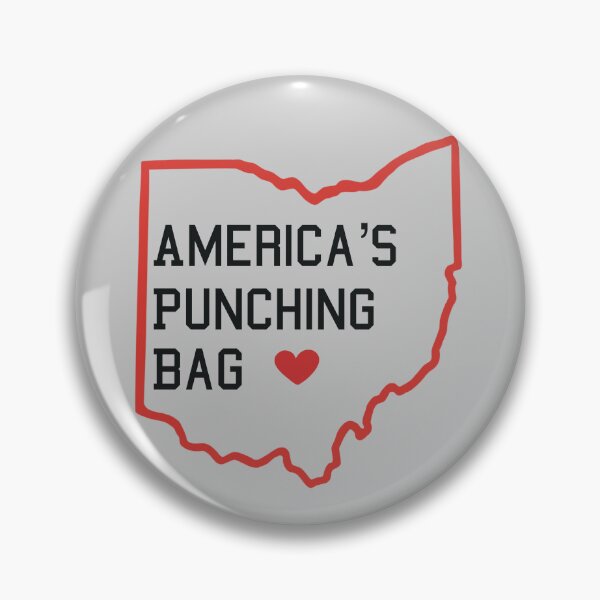 Item preview, Ohio - America's Punching Bag designed and sold by TheCrazyFarmer.