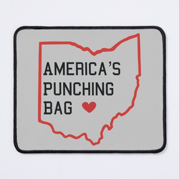Item preview, Ohio - America's Punching Bag designed and sold by TheCrazyFarmer.