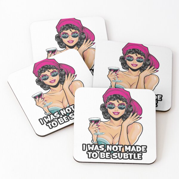 Item preview, I Was not made to be Subtle designed and sold by SztuKarola.
