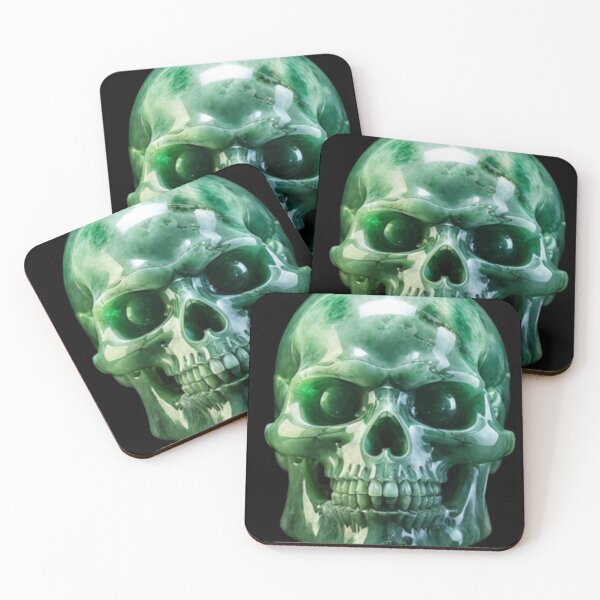 Item preview, Crystal Skull (Jadeite) designed and sold by Zendragon-Store.