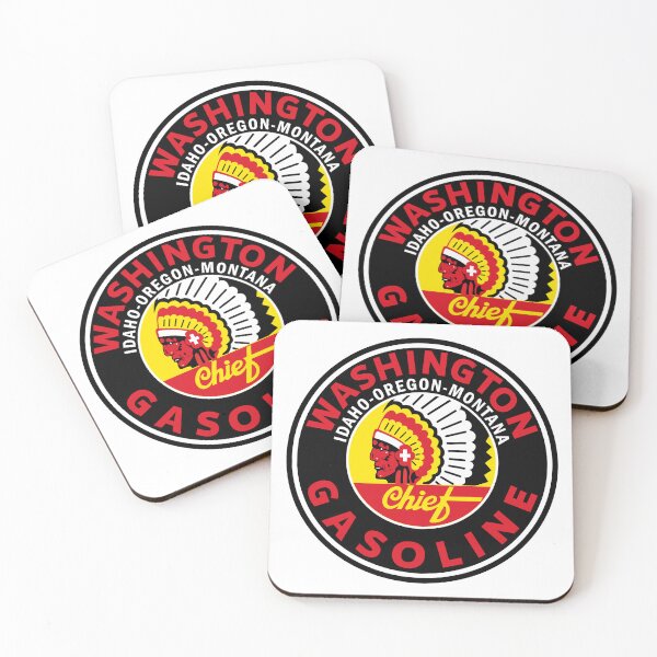 Item preview, Washington Gasoline vintage sign reproduction designed and sold by htrdesigns.