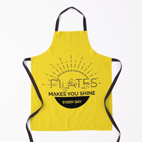 Item preview, PILATES Sunshine in black color designed and sold by sashica.