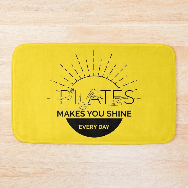 Item preview, PILATES Sunshine in black color designed and sold by sashica.