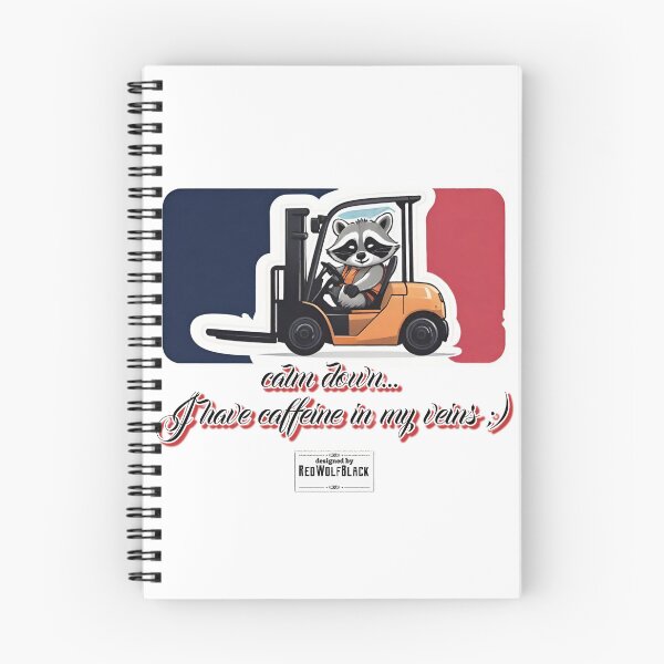 Item preview, Raccoon Love forklift 1 designed and sold by RedWolfDisigne.