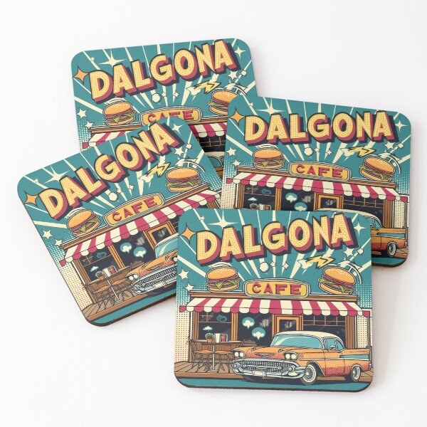 Item preview, Dalgona Pop Fusion: Retro Reviva designed and sold by StickerStudio27.