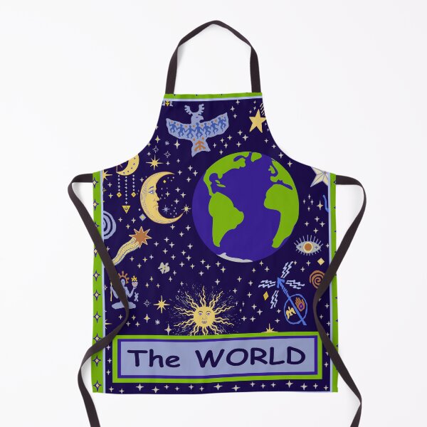 Item preview, Tarot Card - The WORLD designed and sold by Esprit-Mystique.