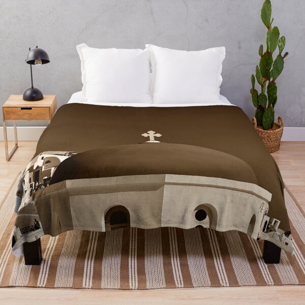 Item preview, A Church in Santorini in Sepia designed and sold by Pamela Storch.