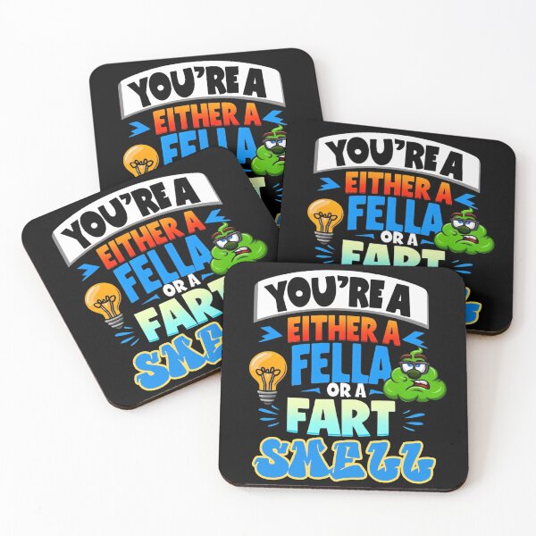 Item preview, You're either a smart fella or fart smell designed and sold by ArtFeverShop.
