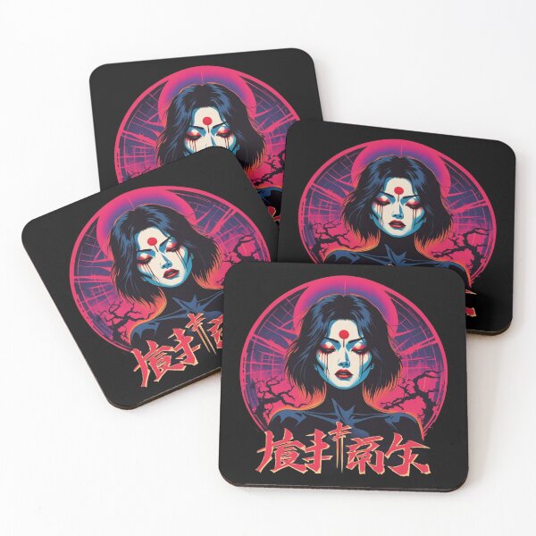 Item preview, Japanese Demon Girl, Horror Film Concept Art designed and sold by Burn-Ego.