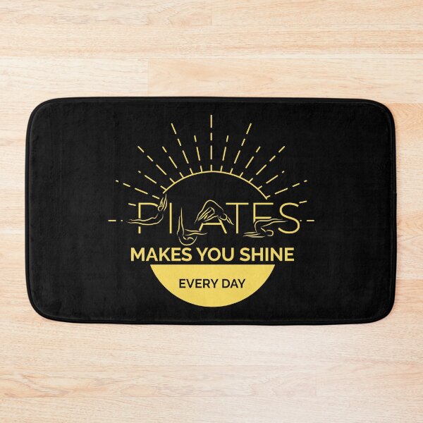 Item preview, PILATES Sunshine in yellow color designed and sold by sashica.