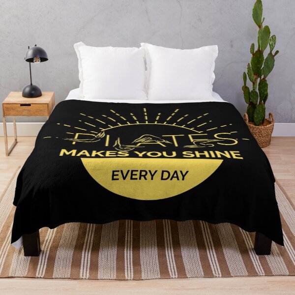 Item preview, PILATES Sunshine in yellow color designed and sold by sashica.