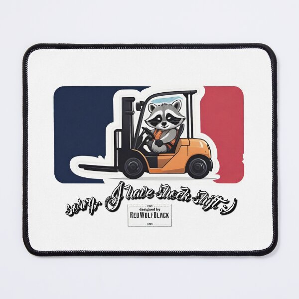 Item preview, Raccoon Love forklift 3 designed and sold by RedWolfDisigne.