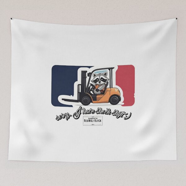Item preview, Raccoon Love forklift 3 designed and sold by RedWolfDisigne.