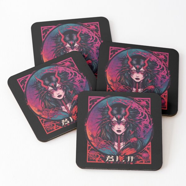 Item preview, Asian Devil Girl, Horror Concept Art designed and sold by Burn-Ego.