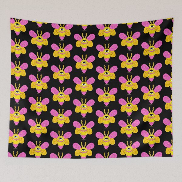 Item preview, Rosy maple moth eye designed and sold by Reina Patrick.