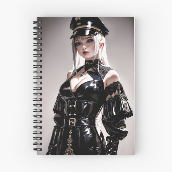 Item preview,  Gothic Anime Lady Soldier in Lather Uniform  designed and sold by NPC-Trader.