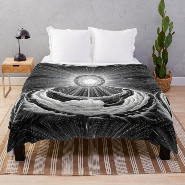 Item preview, Cosmic Explosion Fascinating Supernova in Black and White designed and sold by Frostquest.