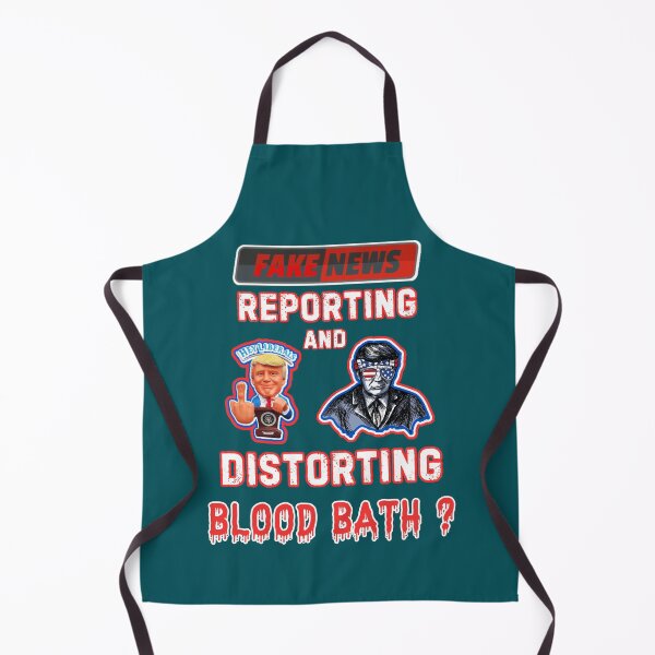 Item preview, Fake News Trump Blood Bath designed and sold by WoodburyLake.
