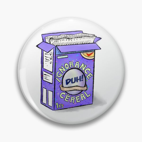 Item preview, Nothing like a box of Ignorance Cereal designed and sold by ikigaiartist.