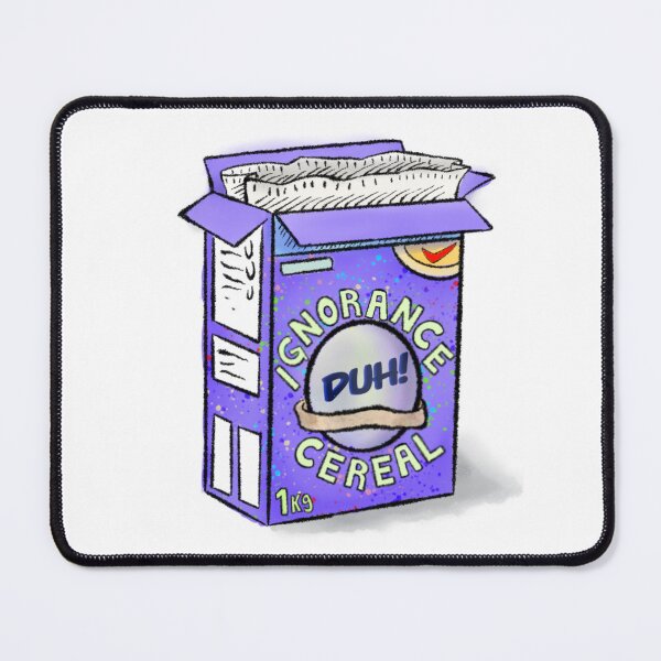 Item preview, Nothing like a box of Ignorance Cereal designed and sold by ikigaiartist.