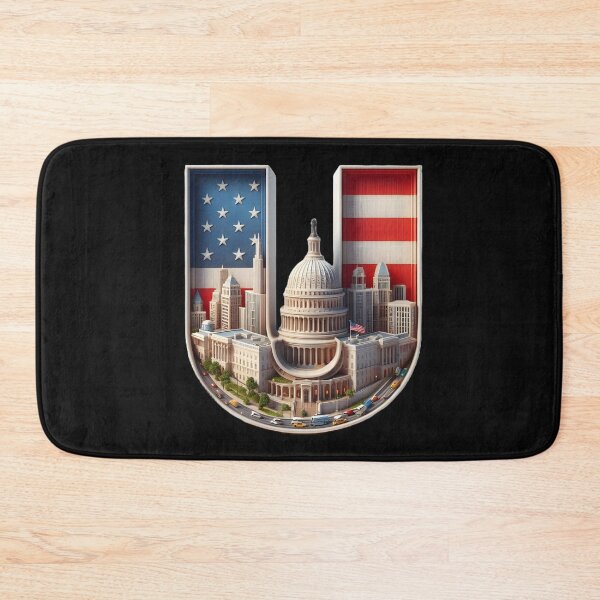 Item preview, AMERICA LATTER U ,Flag,USA designed and sold by FINALSHOP1.