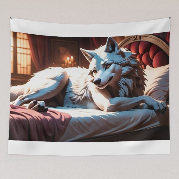 Item preview, Wolf on the bed designed and sold by Jasonfax.
