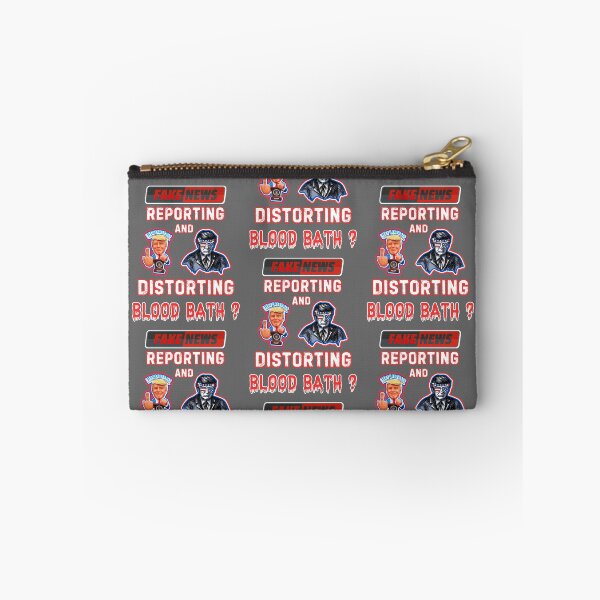 Item preview, Fake News Trump Blood Bath designed and sold by WoodburyLake.