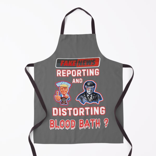 Item preview, Fake News Trump Blood Bath designed and sold by WoodburyLake.