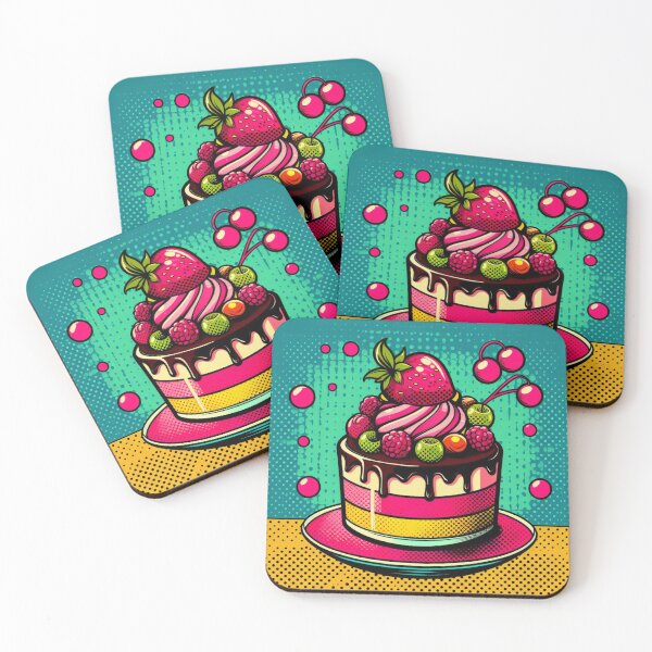 Item preview, Pop Art Sweet Delight: A Visual Feast designed and sold by StickerStudio27.