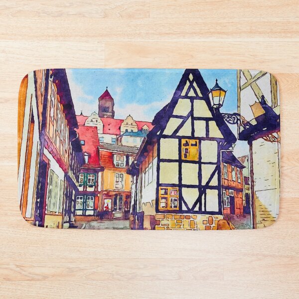 Item preview, Half-timbered houses  designed and sold by asanaworld.