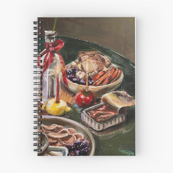 Item preview, Cozy candlelit dinner spread  designed and sold by isalee-artco.