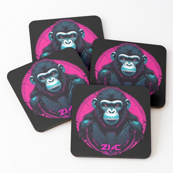 Item preview, Cyberpunk Apeman, Unique Logo Design designed and sold by Burn-Ego.