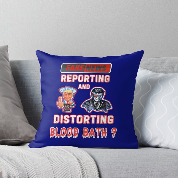 Item preview, Fake News Trump Blood Bath designed and sold by WoodburyLake.