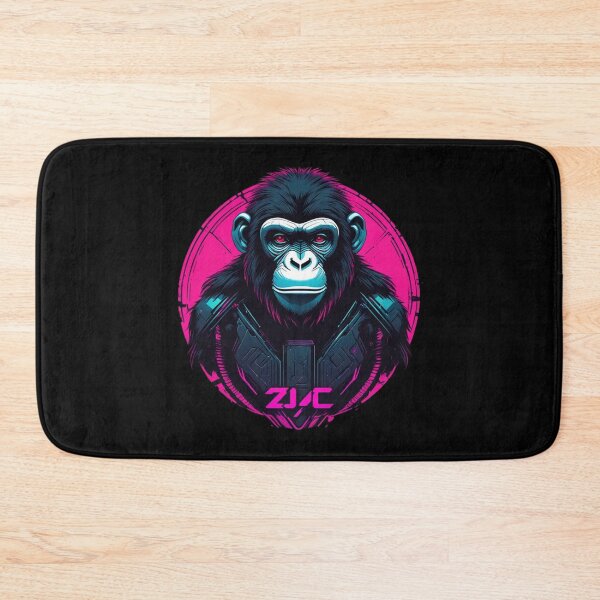 Item preview, Cyberpunk Apeman, Unique Logo Design designed and sold by Burn-Ego.