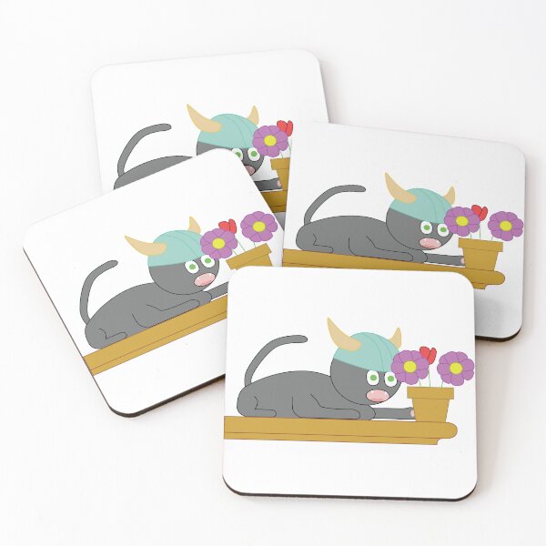 Item preview, Ninja Dog Viking Kitten Raid designed and sold by JLouxDesigns.