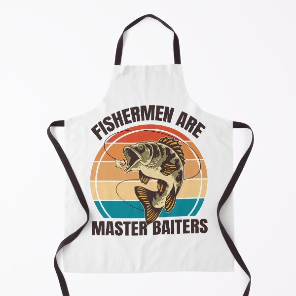 Item preview, Fishermen Are Master Baiters Funny Fishing Lover Pun Vintage Angler Adult Humor  designed and sold by Bad Kitty Designz.