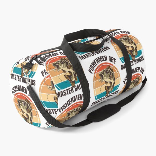 Item preview, Fishermen Are Master Baiters Funny Fishing Lover Pun Vintage Angler Adult Humor designed and sold by Bad Kitty Designz.