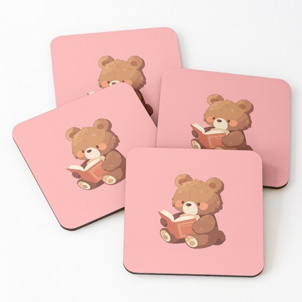Item preview, Cute Bookish Teddy Bear designed and sold by RetroPrints.