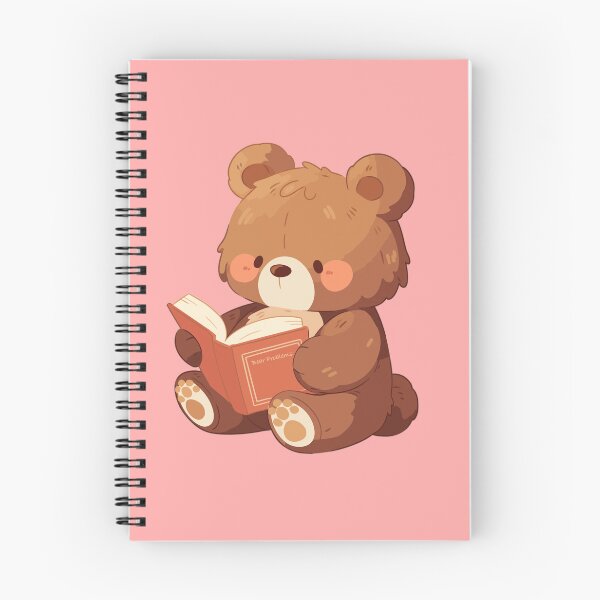 Item preview, Cute Bookish Teddy Bear designed and sold by RetroPrints.